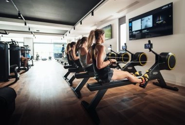 Salle de fitness hotel mouratoglou