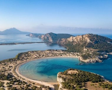 vue aérienne de costa navarino