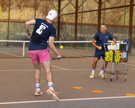 coaching one to one stage tennis leçons privées
