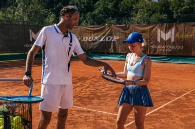 coaching tennis enfant compétition