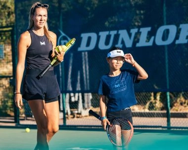Coach et enfant Mouratoglou Academy