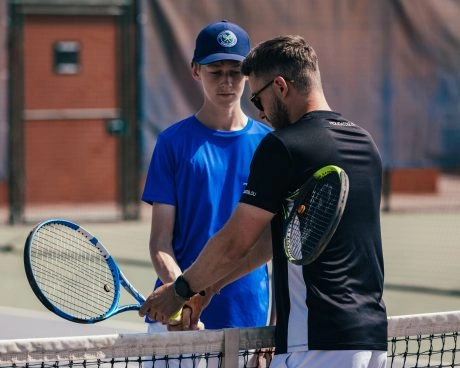 tennis teacher at the Mouratoglou Academy