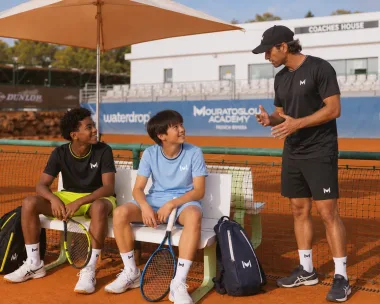 Coaching tennis enfant Mouratoglou academy