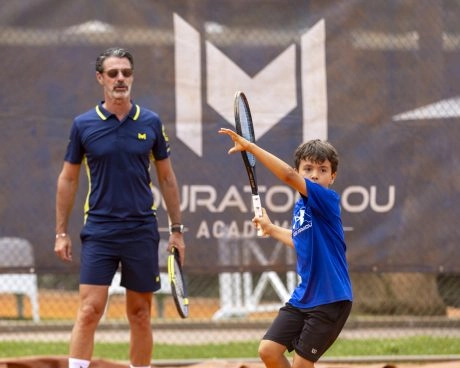 header youth tennis course and patrick mouratoglou