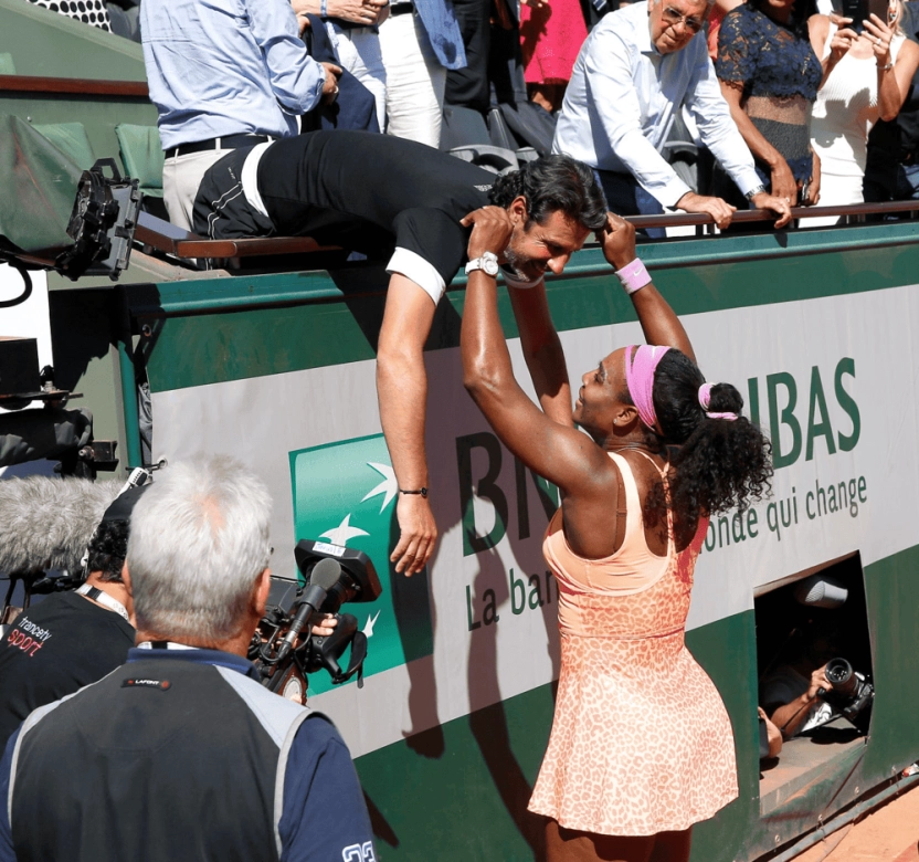 Patrick Mouratoglou entraineur tennis Serena Williams