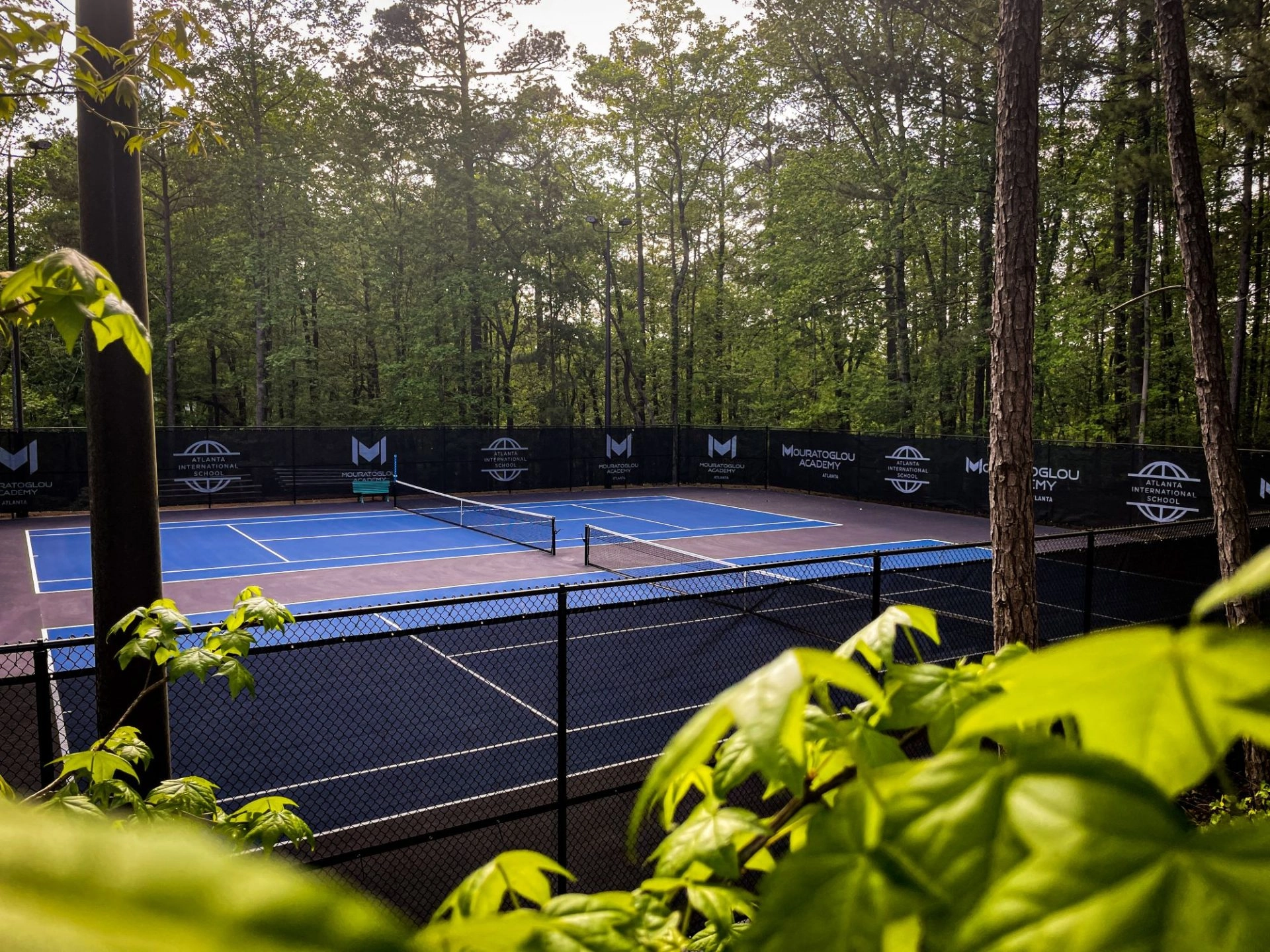 Tennis courts at Mouratoglou Academy Atlanta
