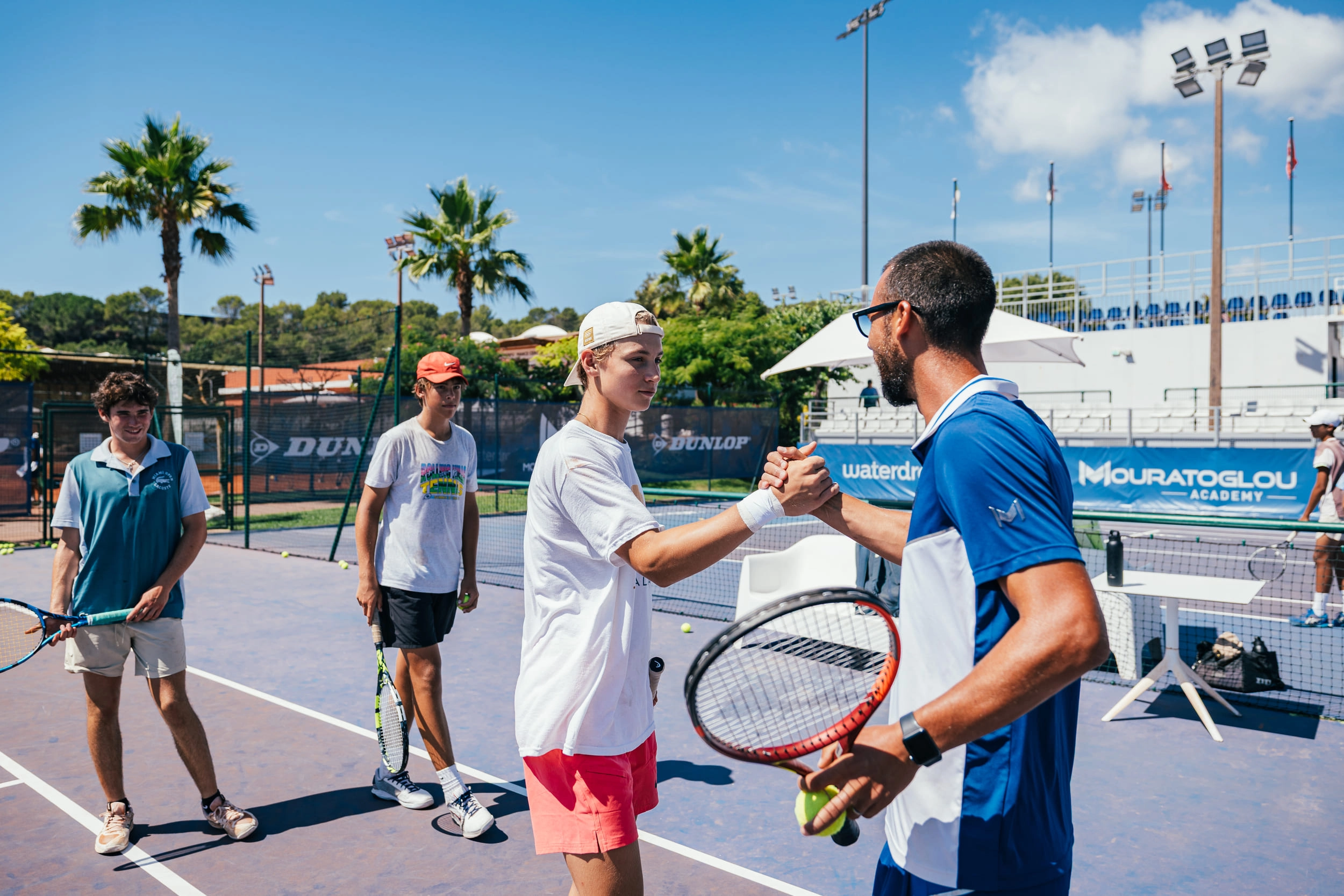 Coaching Mouratoglou Academy